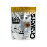 CRAVERS Hazelnut Energy Balls | Healthy School Snacks| Great for Lunch Boxes | 100% Vegan, Non-GMO, Gluten-free | Bite-sized | 3 Flavors (Crunchy