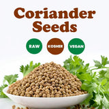 Food to Live Whole Coriander Seeds, 8 Ounces - Dried Cilantro Seeds, Vegan, Kosher, Bulk. Rich in Antioxidants. Perfect for Spice Blends, Homemade