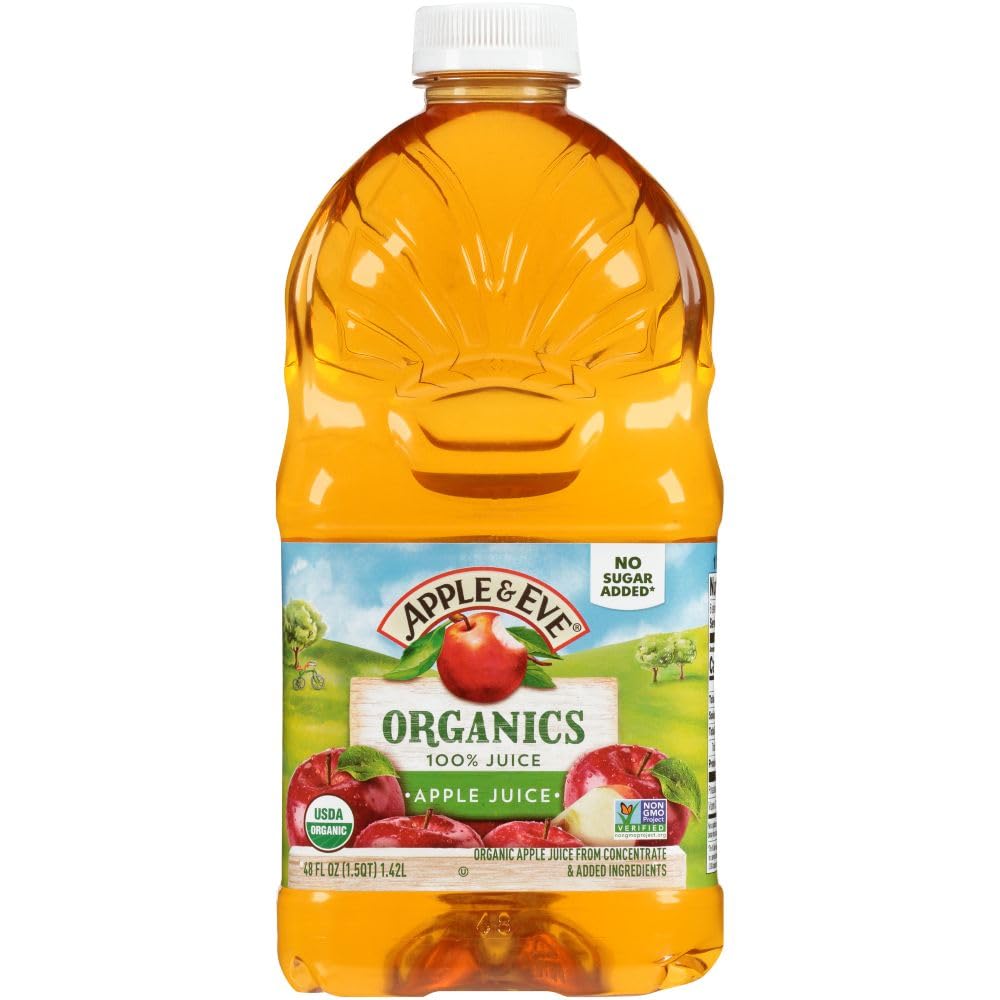 Apple & Eve Organic 100% Apple Juice, 48 oz