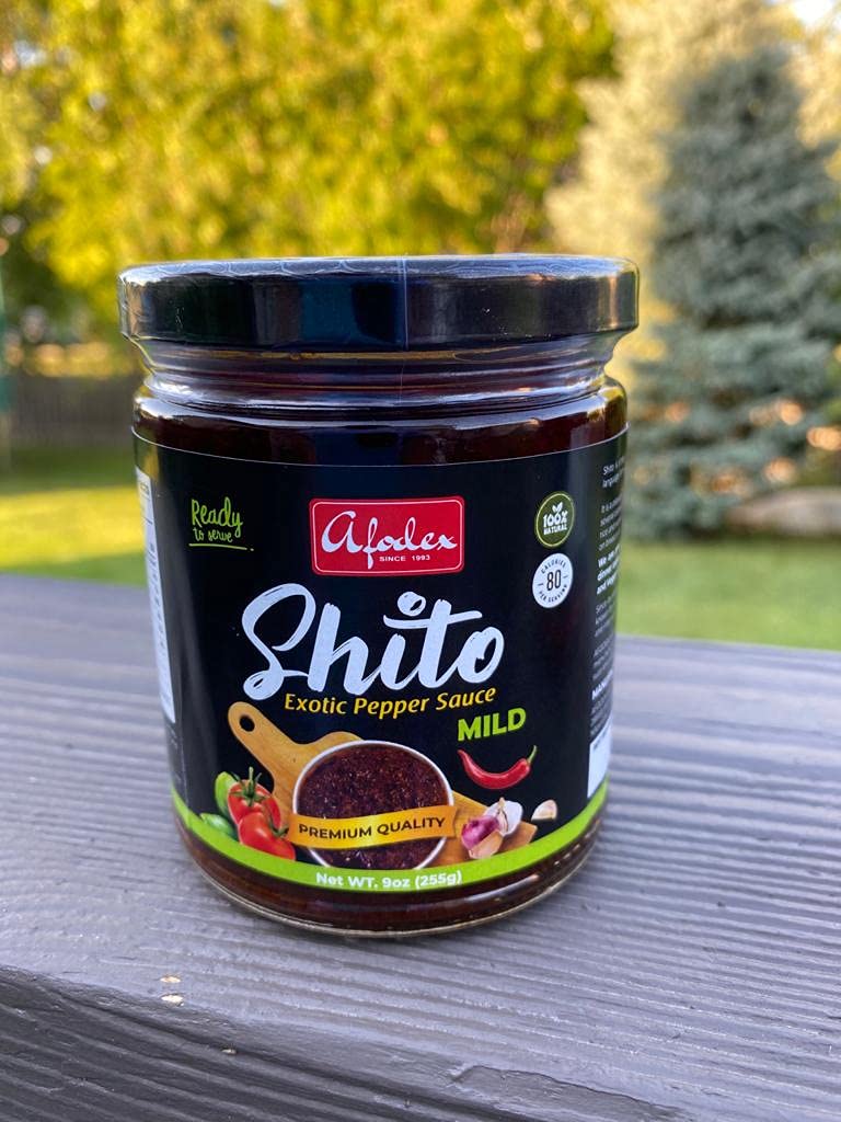 Afodex's Vegan Shito | Crafted with Jalapeno and Poblano Peppers and Signature Spice Blend | Gluten Free, Kosher, Vegan, Low Sodium | Best Thing