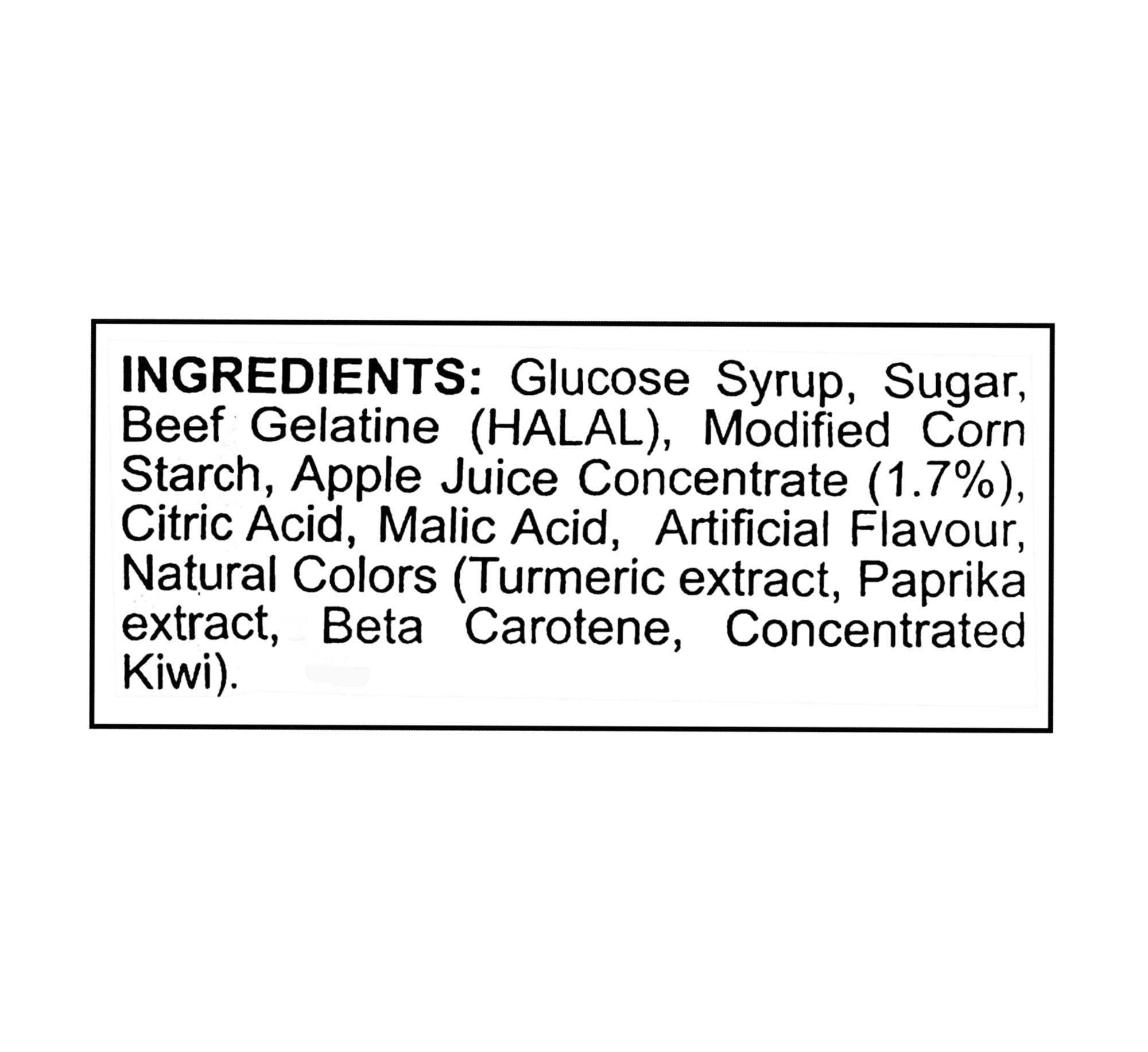 Gummy Rush Atomic Peaches Gummies - Soft Chewy Peach Candy 135g