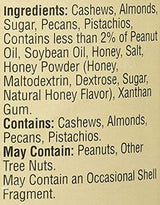 Savanna Orchards Gourmet Honey Roasted Nut Mix - Cashews, Almonds, Pecans and Pistachios Economy 4 Pack s#VrN(30 oz Each)