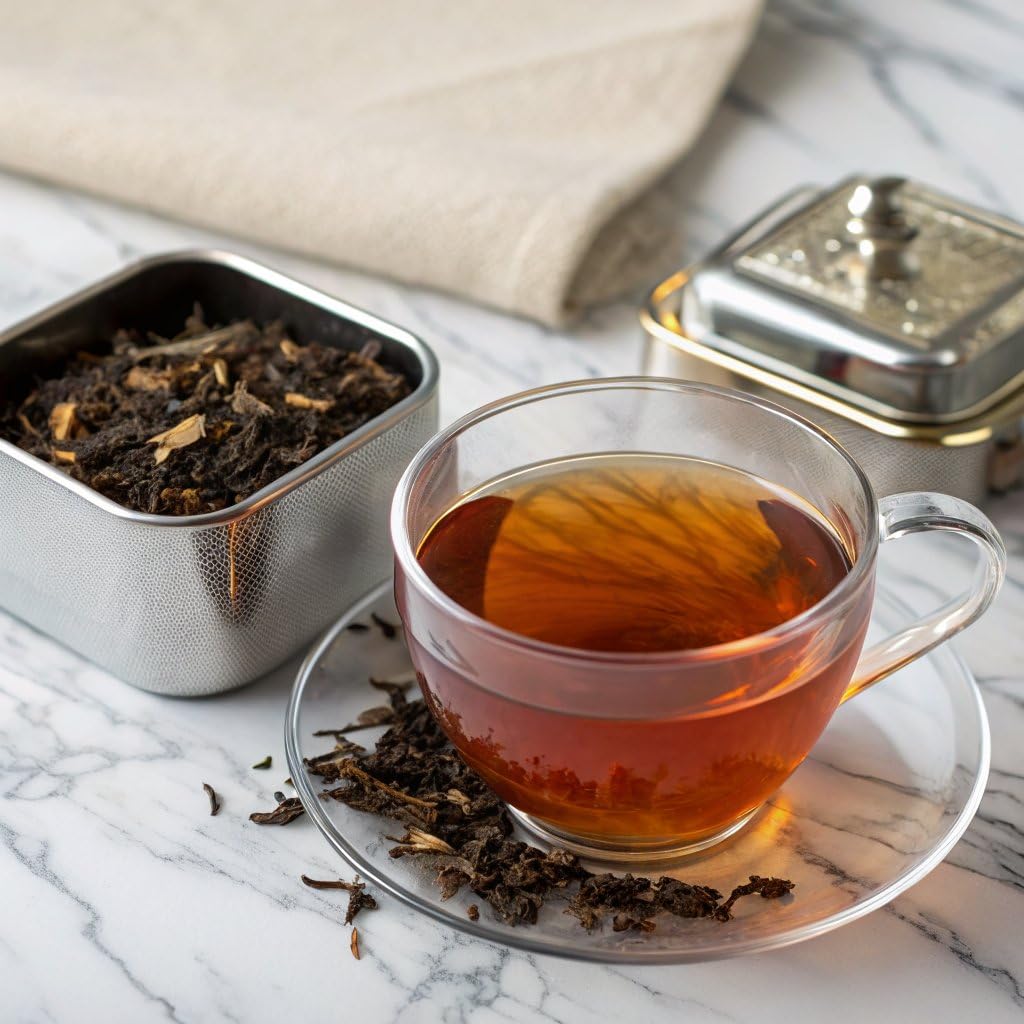 Rishi Tea Earl Grey Tea - Organic Loose Leaf Pure Black Tea with Bergamot Oil, Energizing & Caffeinated - 16 Ounces, 50+ Servings