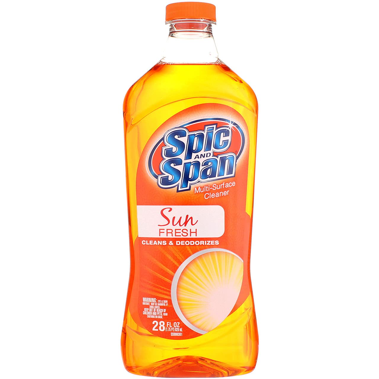 Spic And Span Sun Fresh Multi-Surface And Floor Liquid Cleaner- 28 Oz
