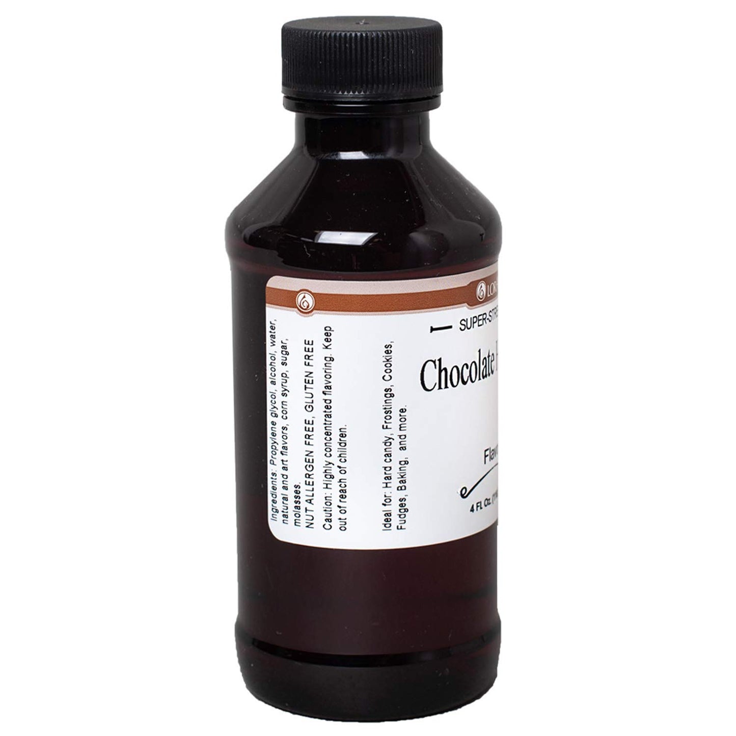 LorAnn Chocolate Hazelnut SS Flavor Flavor, 4 ounce Bottle