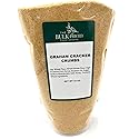 Graham Cracker Crumbs, Bulk Size (1.5 lb. Resealable Zip Lock Stand Up Bag)