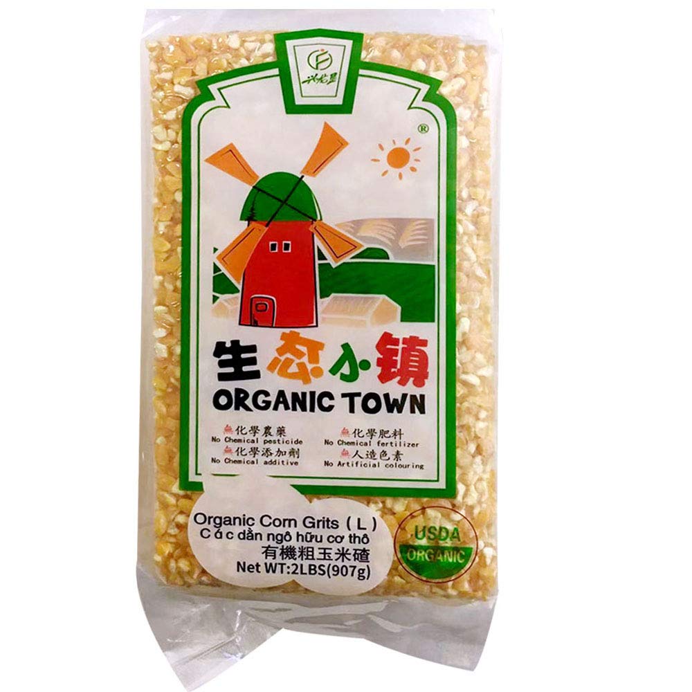USDA Organic Grains (Corn Grits, 2 Pounds)