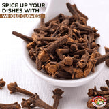 Angel Brand Whole Cloves - Harvested from dried clove tree buds, add bold flavor with hints of sweetness and spice. Ideal for baking - Fresh, Aromatic