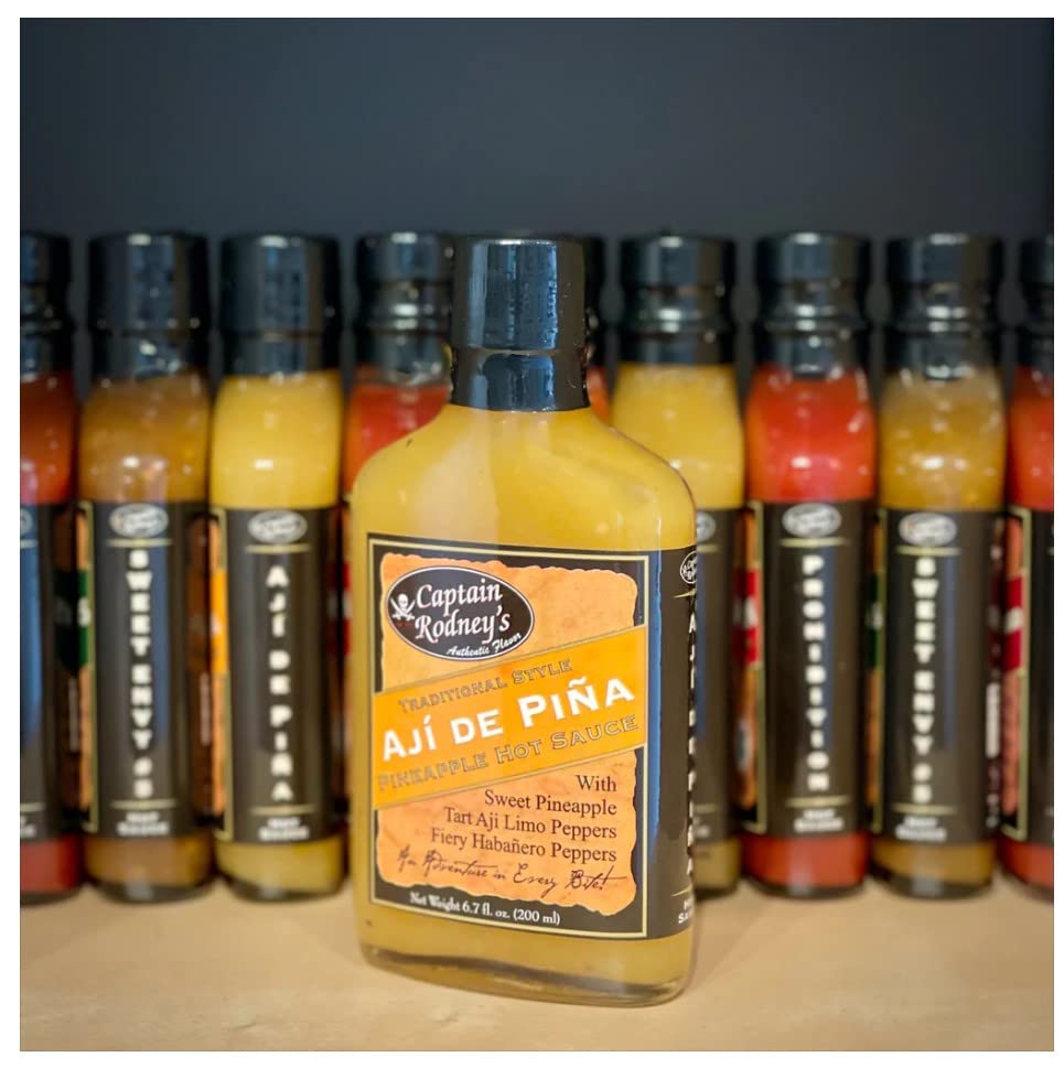 Captain Rodney's Private Reserve Hot Sauce (Ahi de Pina Pineapple)