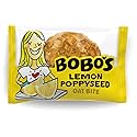 Bobo's Lemon Poppyseed Oat Bites, Simple Ingredients, Whole Grain Oats, Plant Based, Non-GMO, Gluten Free Breakfast Bars, Healthy Snacks for Adults