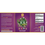 Organic Only ACAI 100% Pure Juice 32oz (1qt) Vitamin, Antioxidant & Omega Rich Liquid Fruit Puree 30g of Whole Superfruit Per Serving Gluten-Free