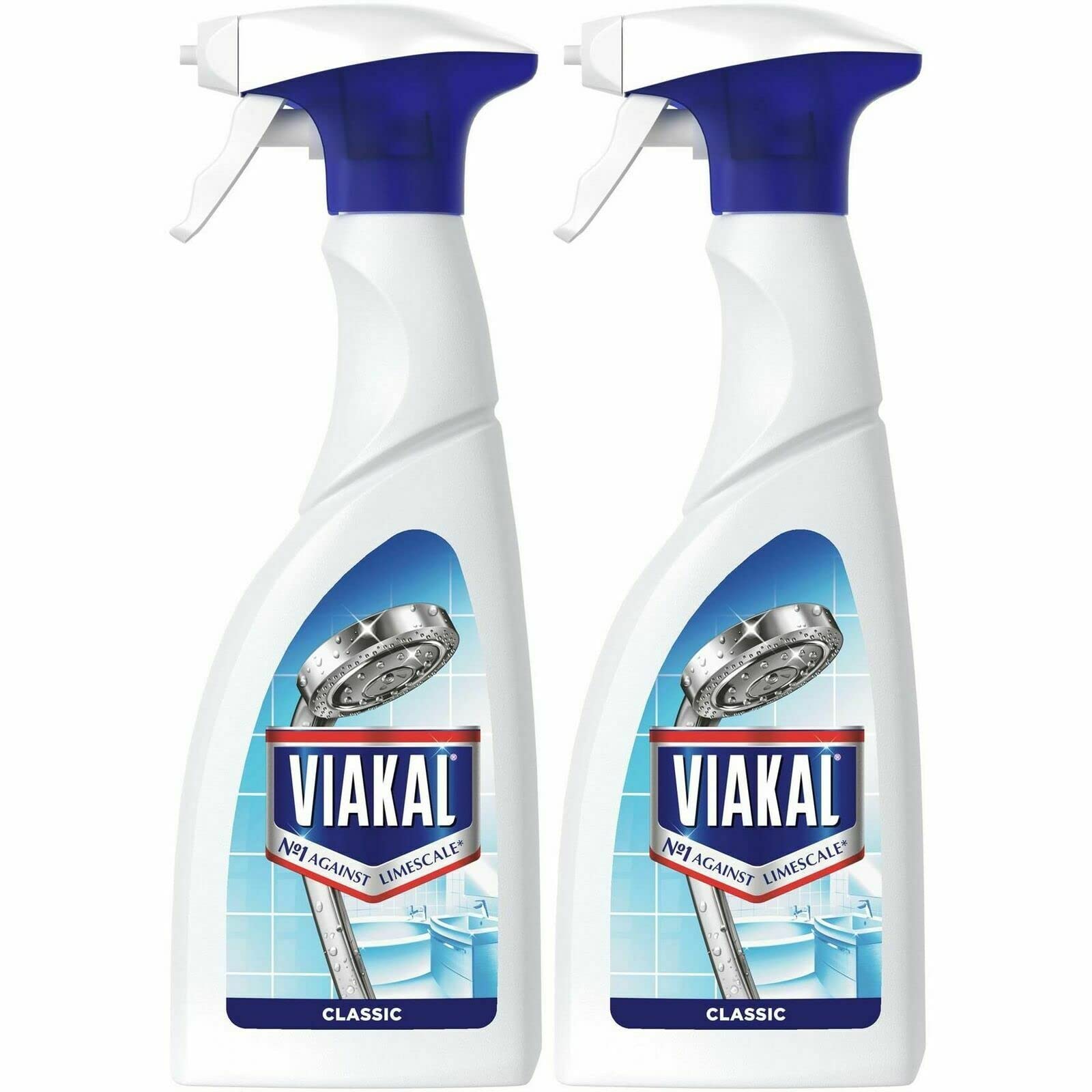 Viakal Limescale Remover Spray (500ml) - Pack of 2