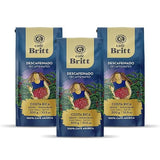 Café Britt® - Costa Rican Decaffeinated Coffee (10.5 oz.) (3-Pack) - Whole Bean, Arabica Coffee, Kosher, Gluten Free, 100% Gourmet & Dark Roast