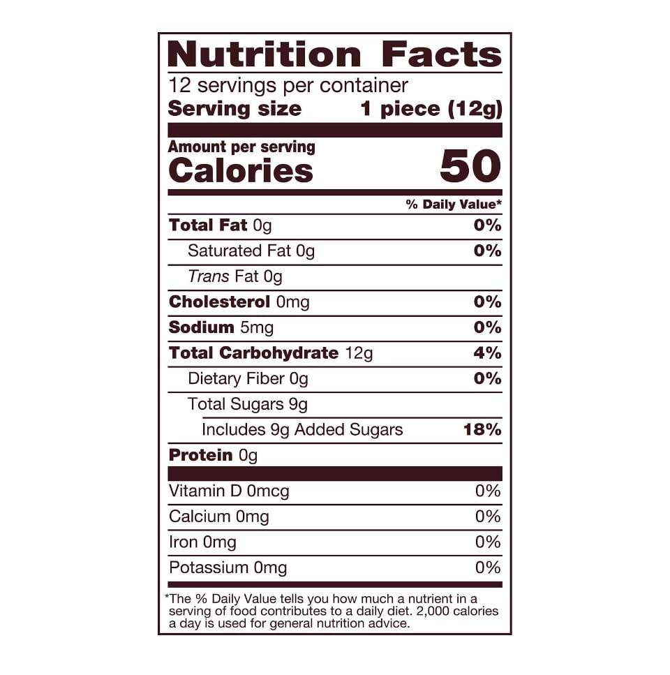 HERSHEY'S Chocolate Mint Flavored Candy Canes, 0.44 oz, 12 count box