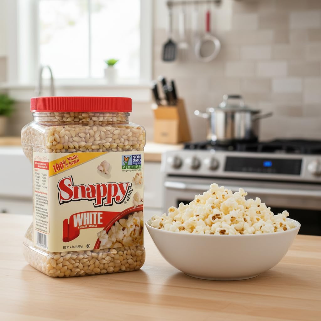 Snappy White Popcorn, 4 Pounds