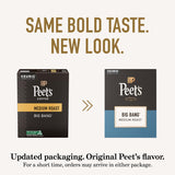 Peet's Coffee, Medium Roast Single Serve Coffee Pods, 100% Arabica Coffee - Big Bang, 32 Count (1 Box of 32 Pods)