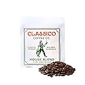 Terra Kaffe Classico House Blend Coffee, Dark Roast Whole Bean, Low Acid Low Oil, Designed for Super Automatic Espresso Machines, Small-Batch Roasted