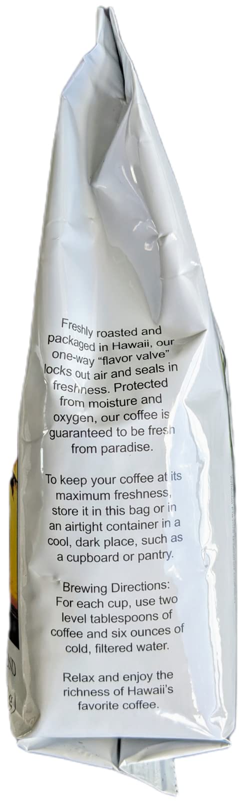 Hawaiian Isles Kona Coffee Co. Hazelnut - 8 ounce bag (226.8g)