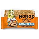Bobo's Peanut Butter Oat Bars, Simple Ingredients, Whole Grain Oats, Plant Based, Gluten Free Breakfast Bars, Non-GMO, Healthy Snacks for Adults