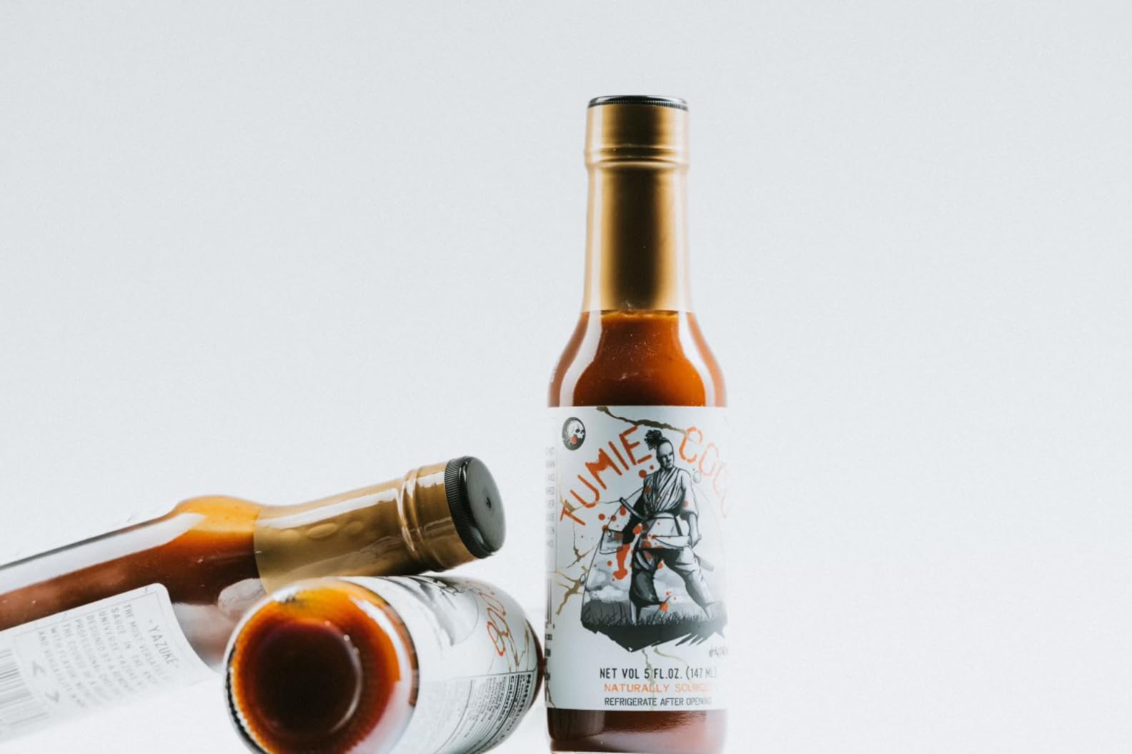 Tumie Yazuke Hot Sauce, Medium Heat, Tangy Sweet, and Savory, 5 oz