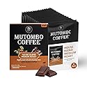 Mutombo Medium Roast Coffee Sachets | Single Serve Pouches | House Blend Coffee Packets | 0.5oz (12.5g) | Gourmet Balanced Acidity, 100% Arabica
