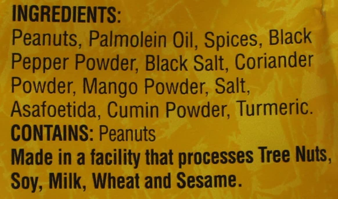 Masala Nuts Black Pepper Peanuts (8oz)