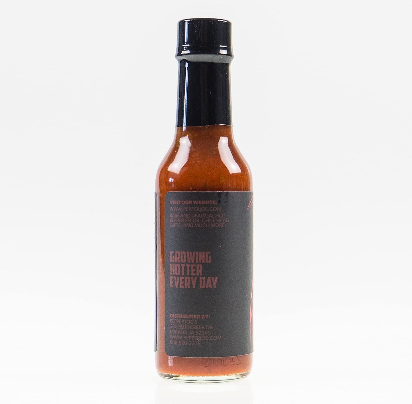 Pepper Joe’s Carolina Reaper Hot Sauce - Extreme Heat with Delicious Flavor Balance - Made with World’s Hottest Chili Pepper - 5 Ounces