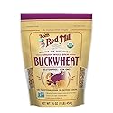 Bob's Red Mill Organic Whole Grain Raw Buckwheat Groats, 16 oz, 2 pk