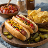 Nature's Own Perfectly Crafted Brioche Style Hot Dog Rolls, Non-GMO Hot Dog Buns, 8 Count