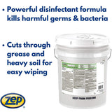 Zep Spirit II Detergent Disinfectant - 5 Gallon (Each) 67939 - Ready-To-Use