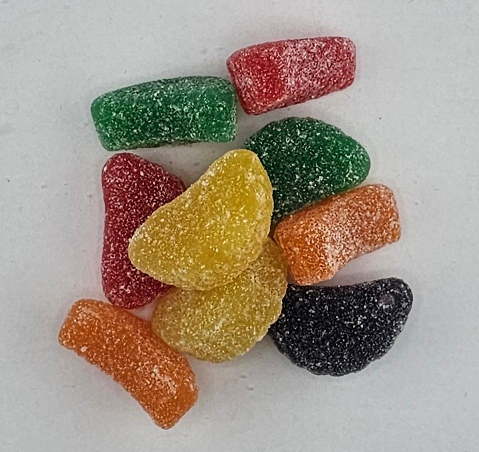MiMa MiMa Assorted Gummy Candy - Fruity, Chewy Candy in Fun Shapes - Holiday Candy for Christmas Gifts & Stocking Stuffers- Assorted Fruit Slices 1lb