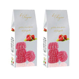 Le Preziose Italian Fruit Jelly with Fruit Juice - 200 Gram- 2 Pack - Strawberry