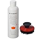 Le Creuset 2-Piece Cleaning Set, Nylon Brush Kitchen Product, 3.25", Cerise with Enameled Cast Iron 8.45 fl. oz. Cookware Cleaner