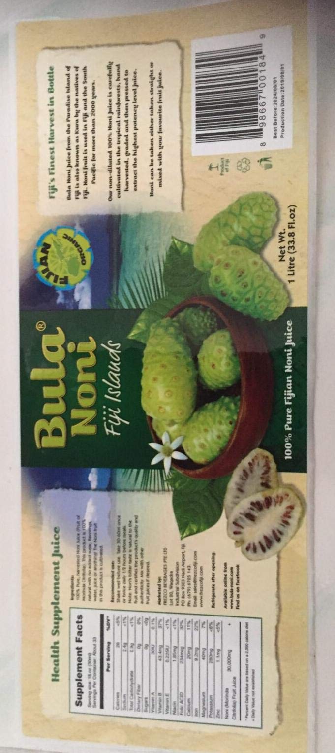 Bula Noni®Juice Rich in Antioxidants, Cold Pressed from Organic Noni Fruit. Our farm's best value for you.