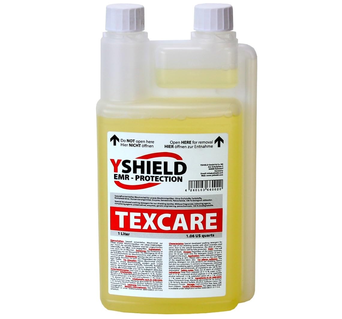YSHIELD Washing detergent TEXCARE 1 Liter, 1 Liter (1.06 US quarts)