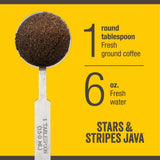 Stars & Stripes Java Coffee (Bold Roast & Ground, 12-ounce)