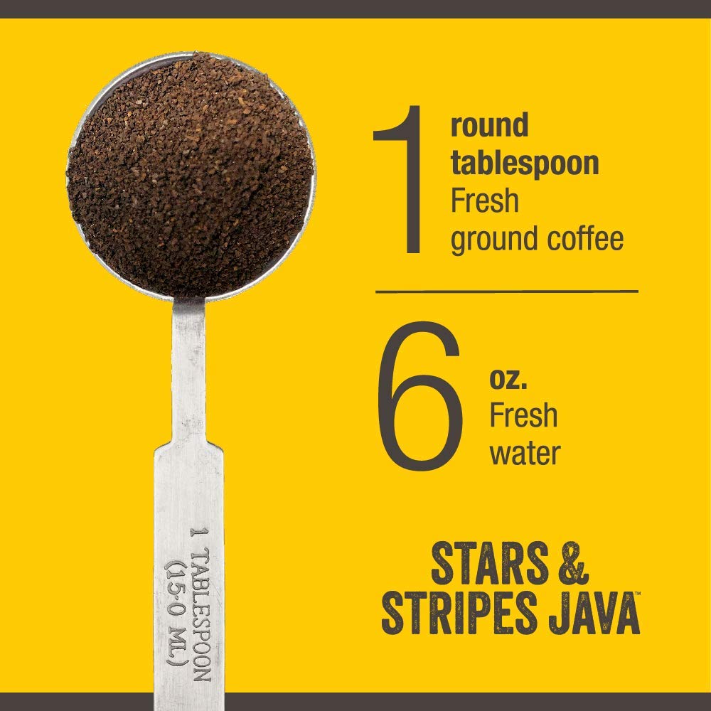 Stars & Stripes Java Coffee (Bold Roast & Ground, 12-ounce)