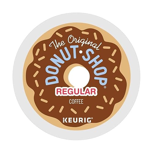 The Original Donut Shop Regular K-Cups, Medium Roast Genuine Coffee K-Cups (Pack of 1), 200.0 Count