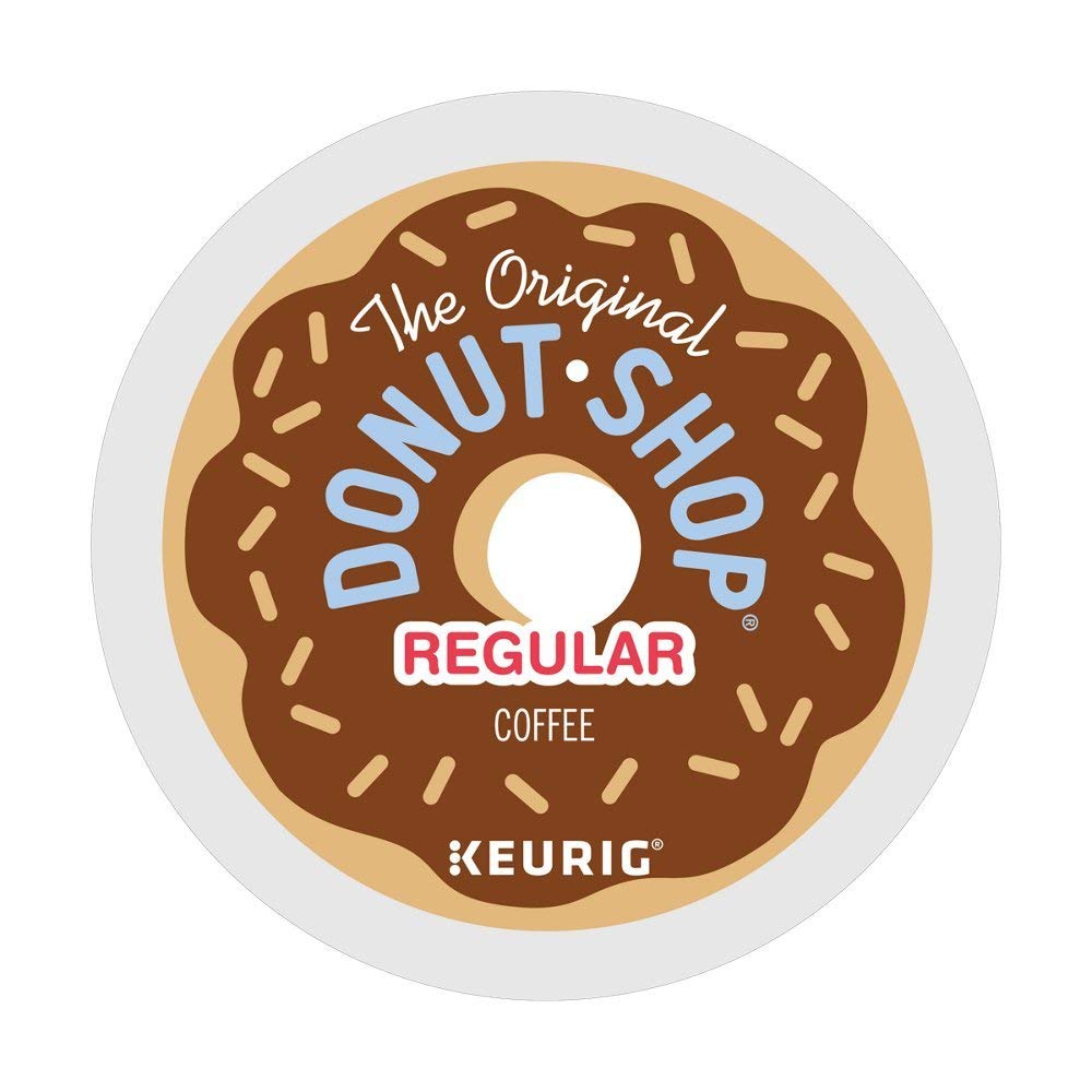 The Original Donut Shop Regular K-Cups, Medium Roast Genuine Coffee K-Cups (Pack of 1), 200.0 Count