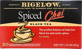 Bigelow Tea Black Tea - Spiced Chai - Case of 6-20 BAG