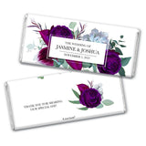 Botanical Wedding Candy Personalized Chocolate Bars (36 Count)