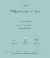 Art of Tea | White Coconut Crème 1.5oz | Artisan Loose Leaf Tea Tin
