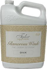 Tyler's Diva Glam Wash Laundry Detergent, Gallon (128 Fl oz) (Pack of 1) ILIOS Packaging.