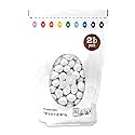 M&M’S WORLD White Peanut Chocolate Candy, 2lbs of Bulk Candy in Resealable Pack for Weddings, Graduations, Dessert Tables, Birthday Parties, Candy