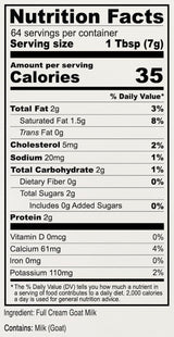 Anthony's Premium Goat Milk Powder, 1 lb, Gluten Free, Non GMO, No Additives