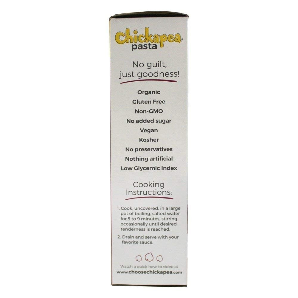 Chickapea Pasta, Pasta Penne Chickpea And Lentil, 8 Ounce