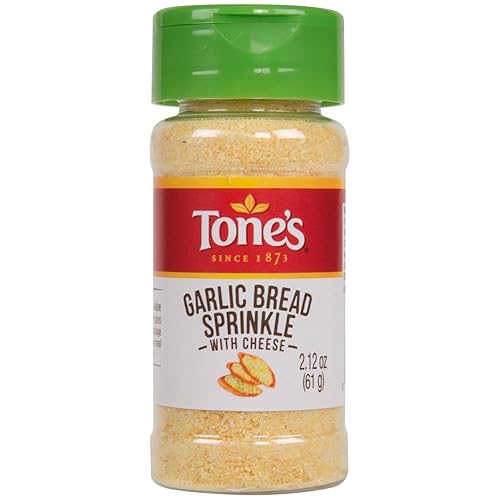 Tone's Garlic Bread Sprinkle with Cheese, 2.12 Ounce