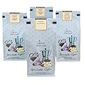 Coffee Masters Ground Coffee Sampler, Hazelnut, Cinnamon Hazelnut, Hazelnut Creme and Cinnamon Hazelnut Brown Sugar, 48 Ounce