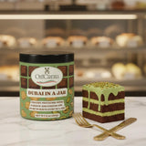 Oh! Crema Dubai in a Jar - Milk Chocolate & Italian Pistachio Spread with Kadayif Kataifi Crunch | Belgian Chocolate Filling for Desserts, Toast
