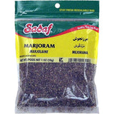 Sadaf Marjoram Leaves - Marjoram Spice for Cooking and Food Seasoning - Mejorana - Ideal for Italian and Greek dishes - Kosher - 1 Oz Resealable Bag